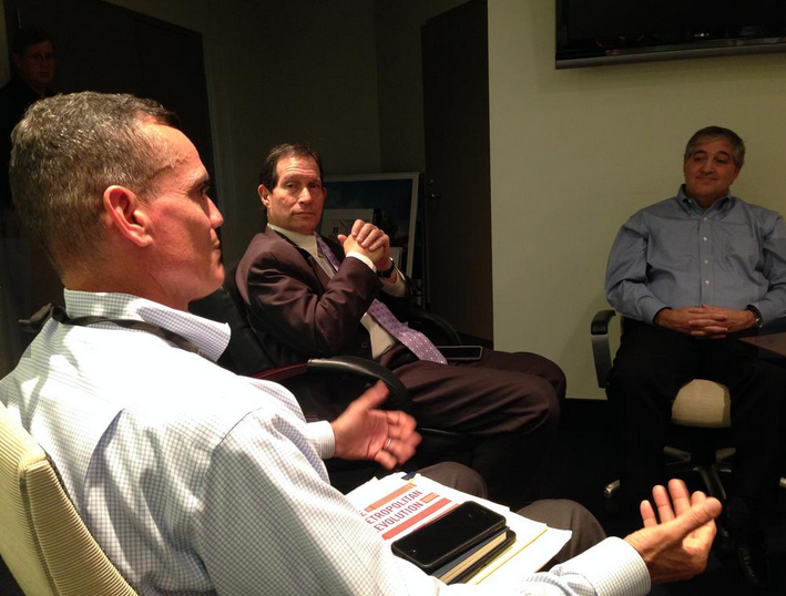 Inside Tampa Bay Lightning owner Jeff Vinik s conference room talking innovation exclusive Tampa Bay Business Journal